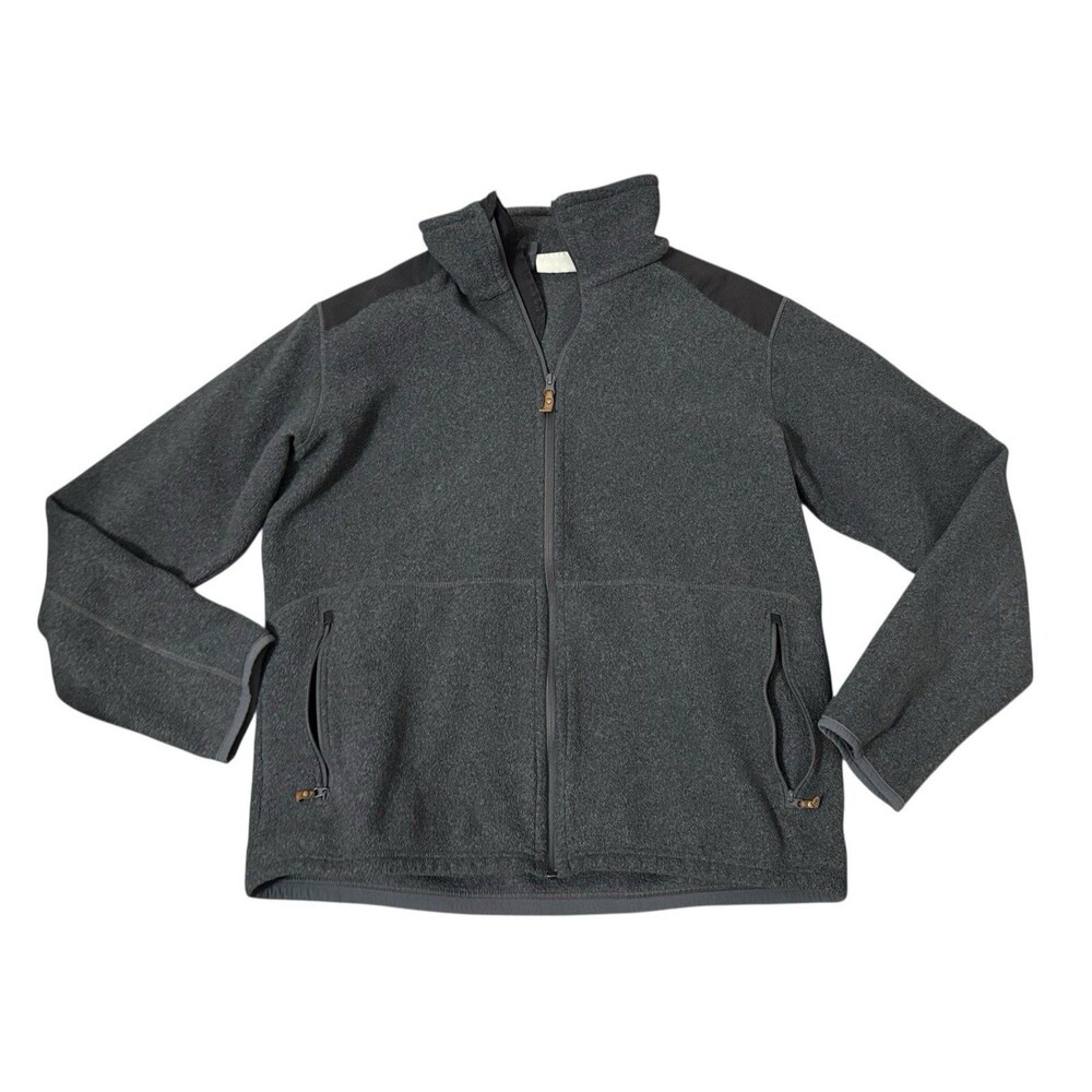 Fjallraven Full Zip Sten Gray Fleece Men's Jacket‎ XL